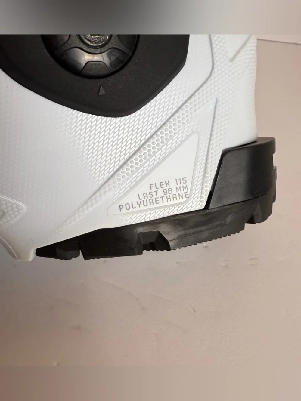 NWT DALBELLO Polar White & Black Chakra Elevate 115 T.I. ID Ski Boot
